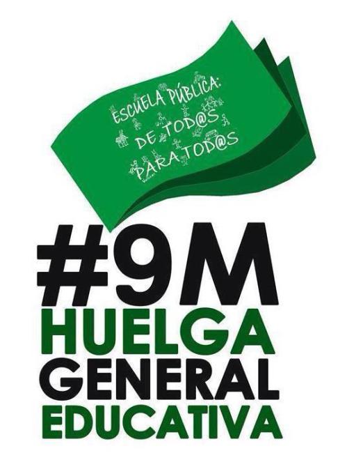 9M Huelga General Educativa